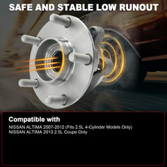 KNOLET hub close-up with encoder ABS sensor preserving ABS function