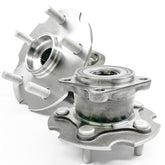 KNOLET front view of hub assembly showing clean fit and robust construction