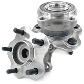 KNOLET rear hub assembly front view showing fit and durability benefit