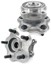 KNOLET rear hub assembly front view showing fit and correct bolt pattern benefit