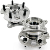 KNOLET rear hub assembly front view showing fitment and improved rotation
