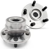 KNOLET front hub assembly front view showing fitment and durability benefit