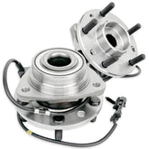 KNOLET front hub assembly front view showing fit and finish for reliable replacement