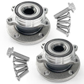 KNOLET front hub assembly front view showing mounting flange and studs for accurate fit