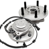 KNOLET rear hub front view showing five-lug flange and reliable fit