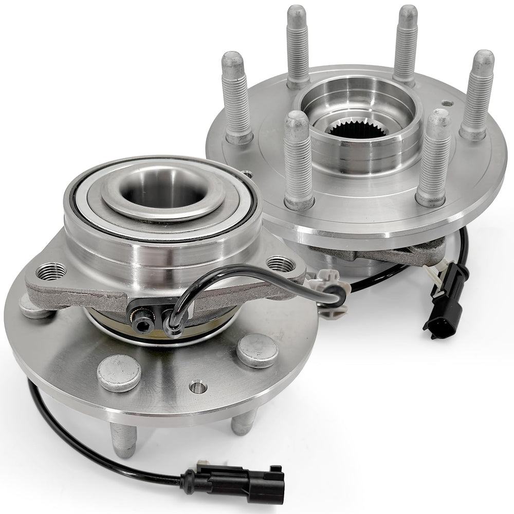 KNOLET front hub assembly front view showing fitment and durability benefit