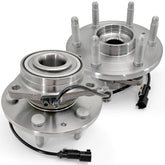 KNOLET front hub assembly front view showing fitment and durability benefit