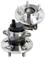 KNOLET front hub pair packaging showing complete replacement set and compatibility