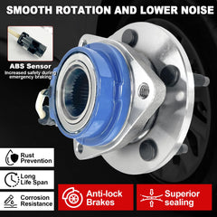 KNOLET detailed ABS tone ring image showing sensor-ready feature for reliable ABS signals