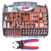knoweasy front packaging showing full Deutsch DT kit and tools for instant use