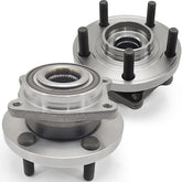 KNOLET front hub assembly front view showing fit and durability benefits