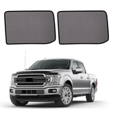 KOCZIL front view of rear shade showing full coverage and privacy benefit
