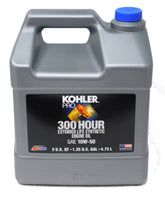 Kohler front view of 5-quart bottle showing label and product benefits