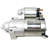 Kohler electric starter front view showing mounting points and reliable fit