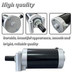 Kohler starter side with mounting ports visible for easy bolt alignment