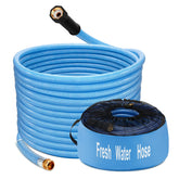 Kohree front packaging showing 50ft potable hose and included bag for easy transport