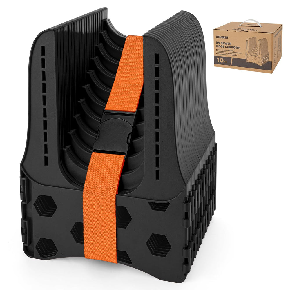 Kohree front view of assembled holder showing stability benefit