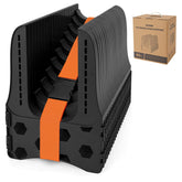 Kohree front view of assembled support showing stable hose cradle and quick setup benefit