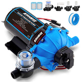 Kohree pump front view showing durable housing and easy mounting