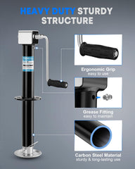 Kohree handle and drive interface closeup for easier operation benefit