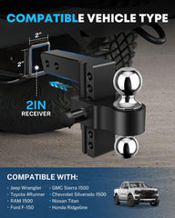 Kohree locking hitch pins with keys offering theft protection for your mount
