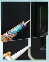 Kohree applied on EPDM seam showing waterproof bond