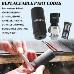 KoiLuvGo sensor threads and rubber seal detail for leak-free installation