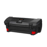 Kolpin Rear Trail Box front view showing compact profile and secure storage benefit
