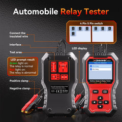 KONNWEI KW371 displaying real-time voltage waveform to aid troubleshooting