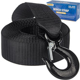 KONON front view of full 2x20' strap showing heavy-duty build and ready-to-install benefit