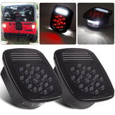 Konrali front smoked tail light showing clear lens and LED pattern for improved visibility
