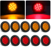Konrali front view amber and red lights showing clear identification benefit