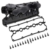 Koomaha valve cover front assembly showing fit and finish for direct replacement