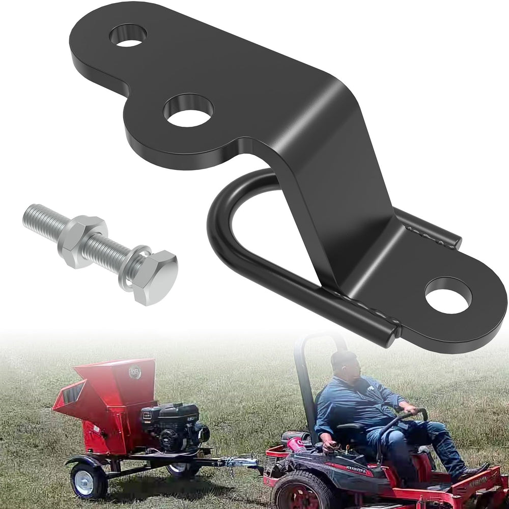 KOPKIO front view of three-way hitch showing mounting orientation and benefits