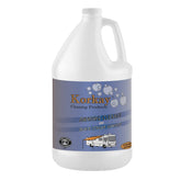 Korkay front label gallon bottle showing product and usage directions for fast cleaning