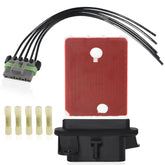 KPALAG front resistor assembly showing robust construction and reliable fan control