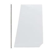 KPALAG front view fuel fill door showing white finish and correct fit