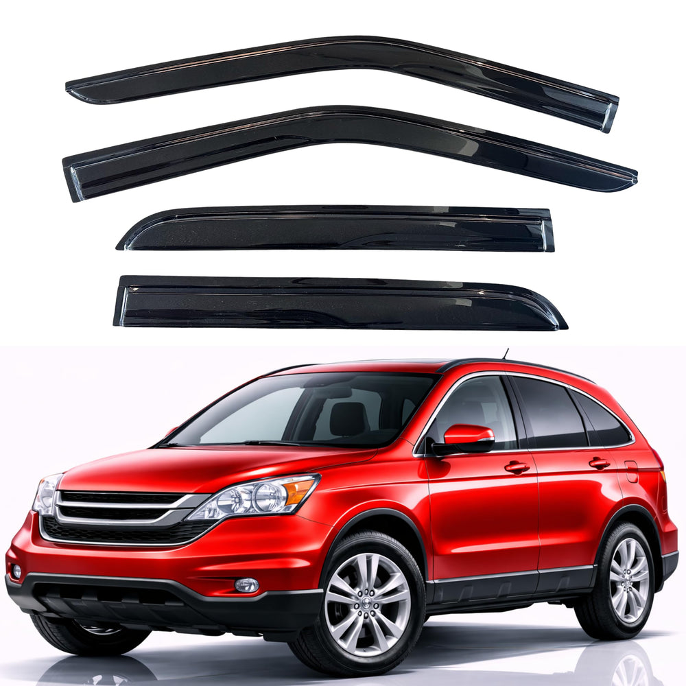 KPY front passenger visor installed on CR‑V improves ventilation and protects from rain