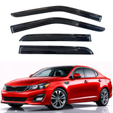 KPY front view installed on Kia Optima showing sleek protection and improved ventilation