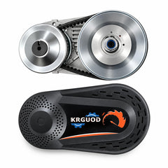KRGUOD 3/4 inch driver pulley close-up highlighting precise bore fit and strength