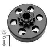 KRGUOD front view clutch showing spline and bore, clear fit guidance