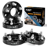 KSP front face wheel spacer showing bolt pattern and hub fit benefit