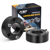KSP packaging showing front leveling kit and included parts for quick verification