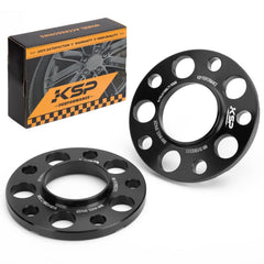 KSP PERFORMANCE front view of two spacers showing durable anodized finish and improved stance