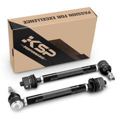 KSP PERFORMANCE front packaging showing the complete tie rod kit and protection benefit
