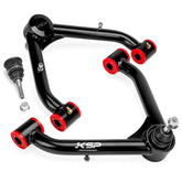 KSP PERFORMANCE front view of control arms showing fit and restored geometry