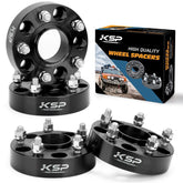 KSP PERFORMANCE front view of spacer installed showing improved stance