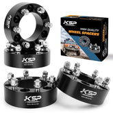 KSP PERFORMANCE front view spacer kit showing complete hardware and benefit of fitment