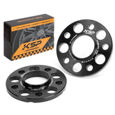KSP PERFORMANCE front view of 12mm wheel spacer showing clean finish and fit benefit