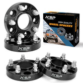 KSP PERFORMANCE front view of 25mm spacers showing even offset and improved stance